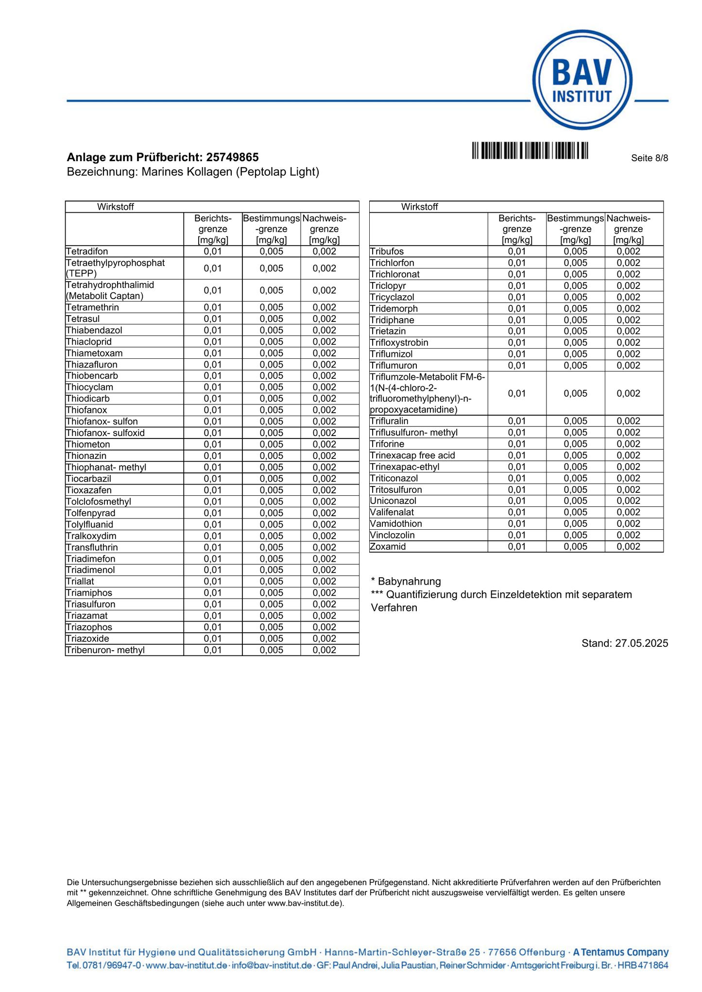 Marines Kollagen 400g