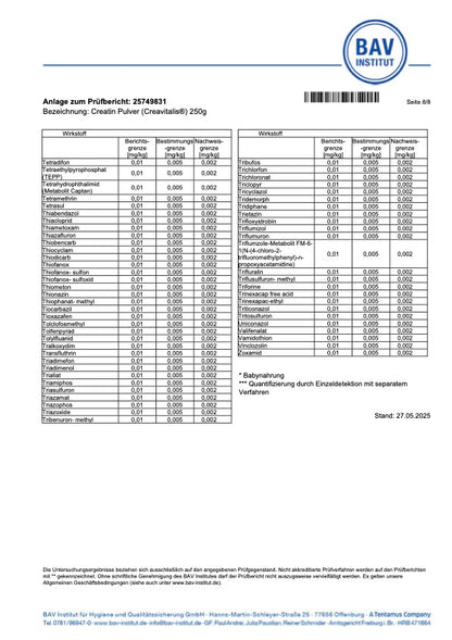 Creatin Creavitalis 250g