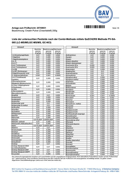 Creatin Creavitalis 250g
