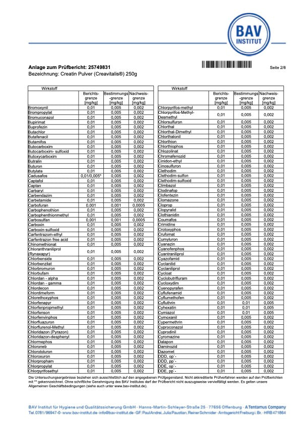 Creatin Creavitalis 250g