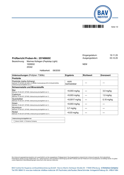 Marines Kollagen 400g